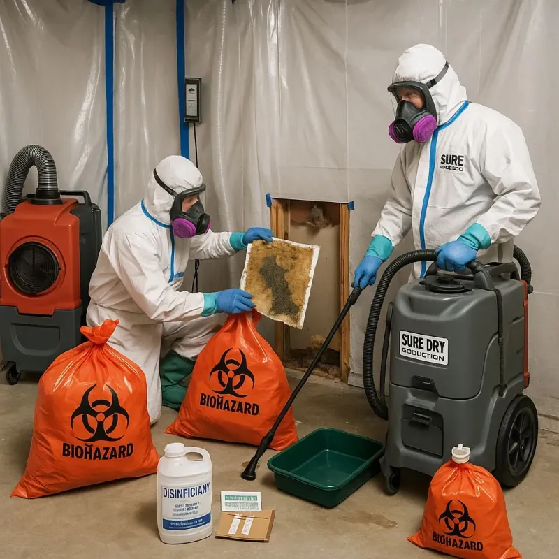 Contaminated Water Handling Protocols process in Coosada, AL