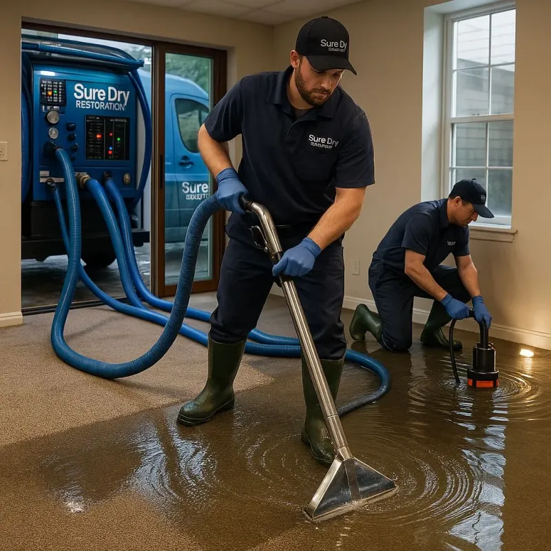 Water Extraction and Removal process in Coosada, AL